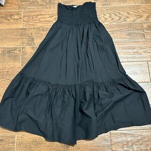 TWINSET
belted flared midi skirt with rubber waist